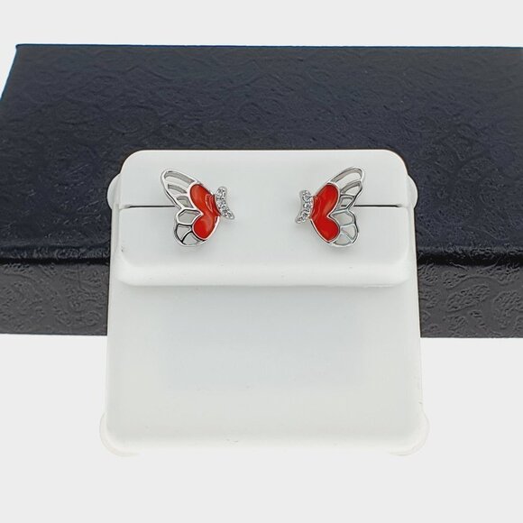 "925 sterling silver luxury CZ earrings for women/girls, Best forRJUS2222 - Picture 8 of 11